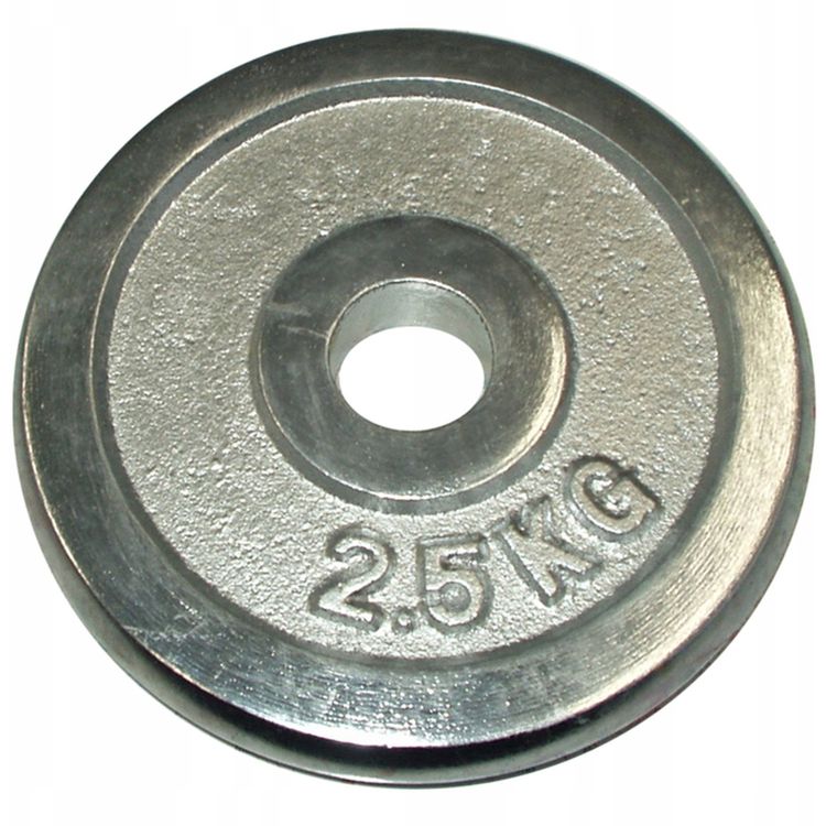 Tootefoto - Kroomplaadi laadimine GRYF -i treeninguks Kubisport 2,5 kg 25 mm