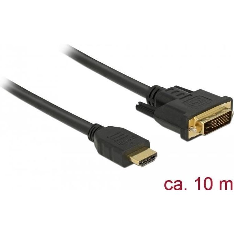 Tootefoto - DeLOCK 85657 videokaabliadapter 10 m HDMI t p A (Standard) DVI Must