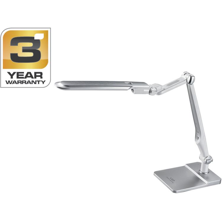 Tootefoto - Lampa sto owa Standart KENAJO BL1207 SREBRNA, LED, 9W