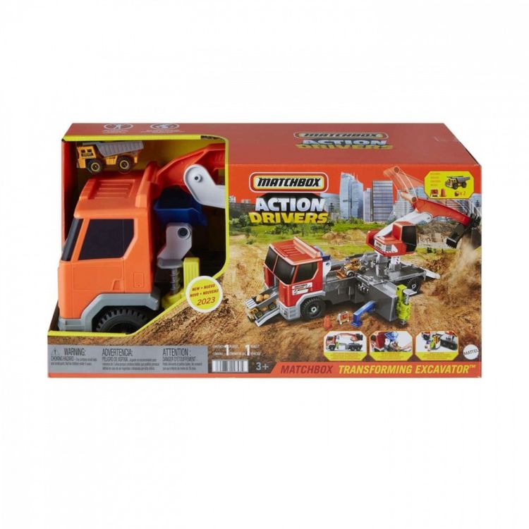 Tootefoto - Vehicle set Matchbox Truck - Excavator