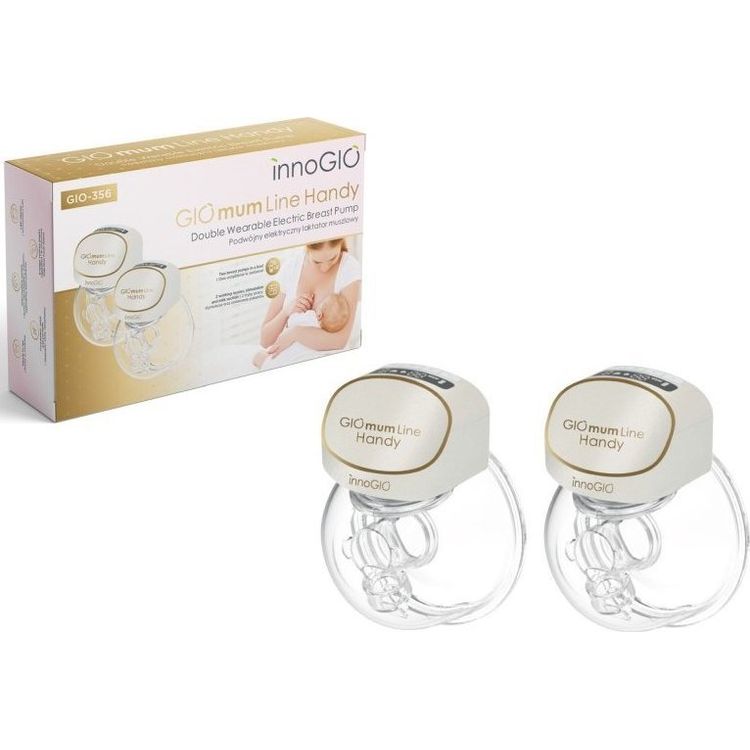 Tootefoto - InnoGio INNOGIO Line Handy elektriline kantav rinnapump topelt, GIOmum, GIO-356