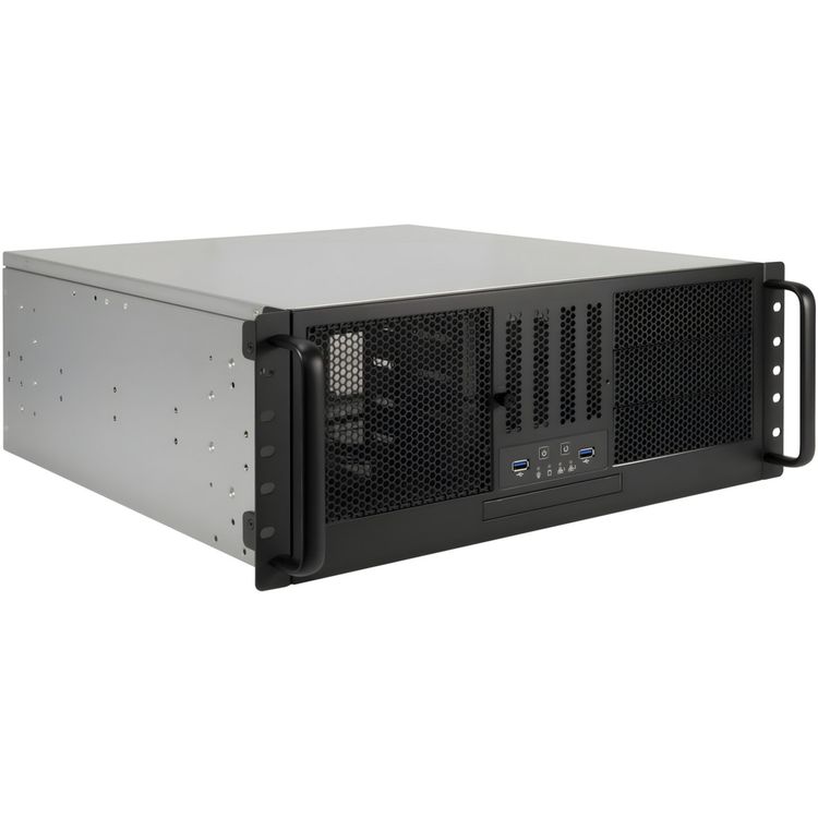 Tootefoto - Inter-Tech 4U-47045 19" Rack Server Geh use 4HE 88887418 - Server-Geh use - 19" (88887418)