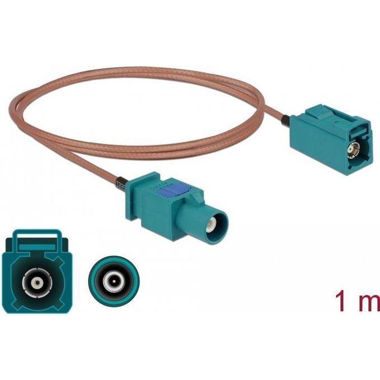 Tootefoto - DeLOCK 90003 koaksiaalkaabel RG-316/U 1 m FAKRA Z Bee