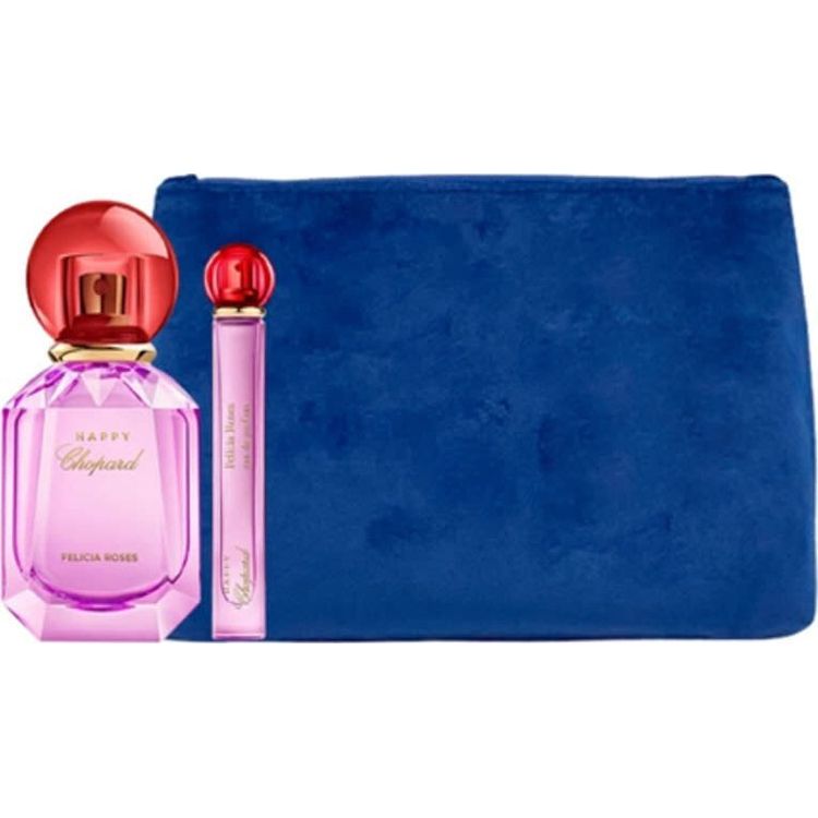 Tootefoto - Chopard Luxury Naturals parf meeriakomplekt Chopard: Happy Felicia Roses, parf mvesi, naistele, 100 ml + Happy Felicia Roses, parf mvesi, naistele, 10 ml + Chopard, s nteetiline