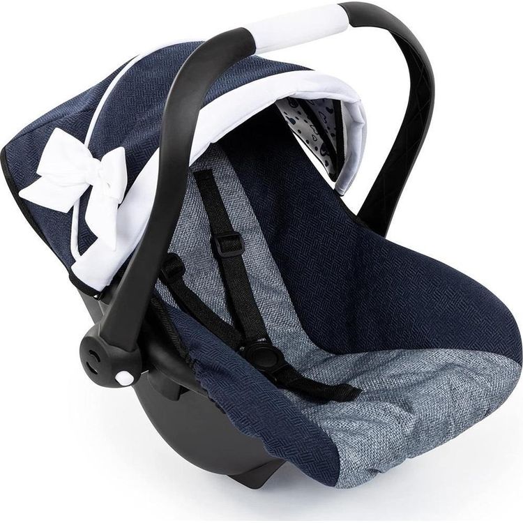 Tootefoto - Fotelik samochodowy dla lalek z baldachimem Deluxe