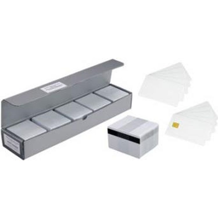 Tootefoto - Evolis - Polyvinylchlorid (PVC) - gl nzend - 30 mil - Rot - 85,6 x 54 mm 100 Karte(n) Karte (C4301)