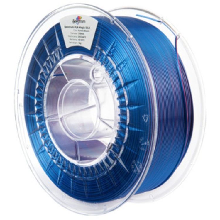 Tootefoto - Spectrum Filaments PLA Magic siid AURORA BLOOM (sinine magenta) 1kg Spectrum PLA-MagAuro-1-SPEC (5905991404989)