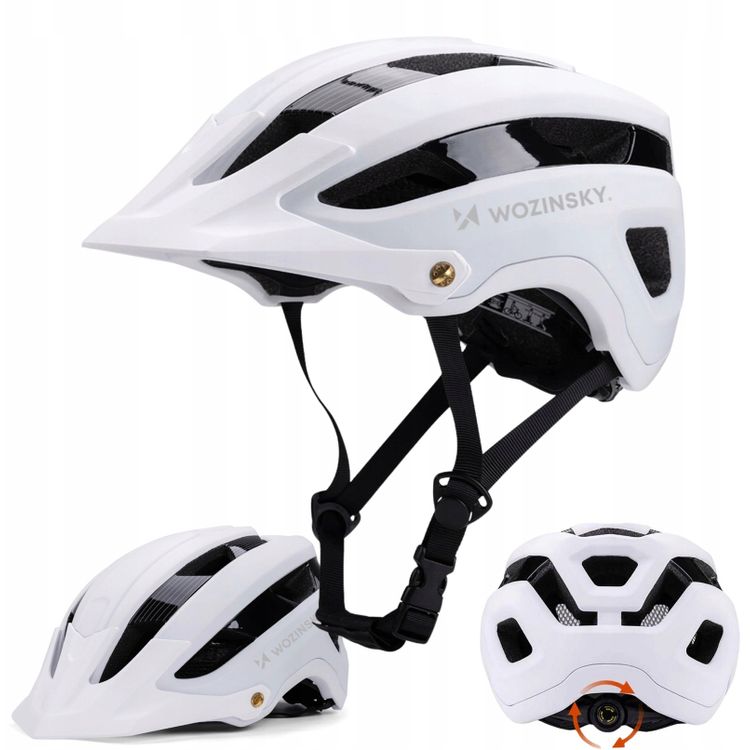 Tootefoto - Wozinsky kerge MTB jalgrattakiiver L - must ja valge