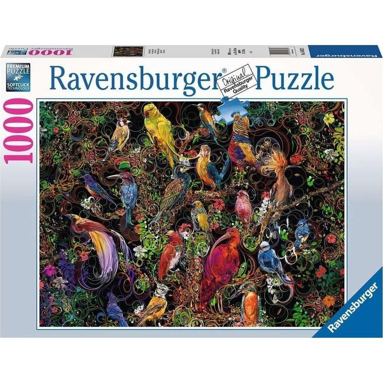 Tootefoto - Ravensburgeri linnukunsti pusle 1000 t kki
