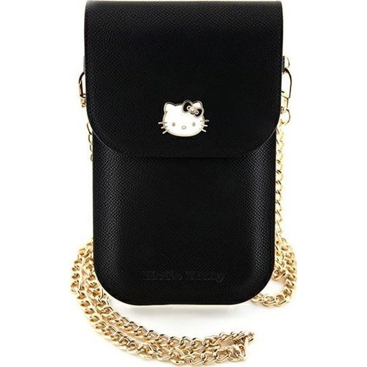 Tootefoto - Allhange Hello Kitty k ekott HKOWBPGHDLMK must/must nahast metallist logo kett