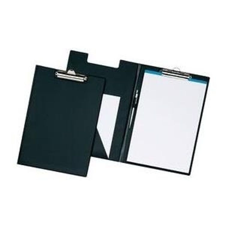 Tootefoto - ELBA Schreibmappe Bantex, DIN A4, schwarz mit Stiftehalter, Metallklemme, Klemmweite: 15 mm, - 1 St ck (100202520)