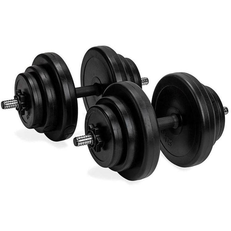 Tootefoto - Virtufit reguleeritav hantli komplekt - vin l - 2 x 14 kg