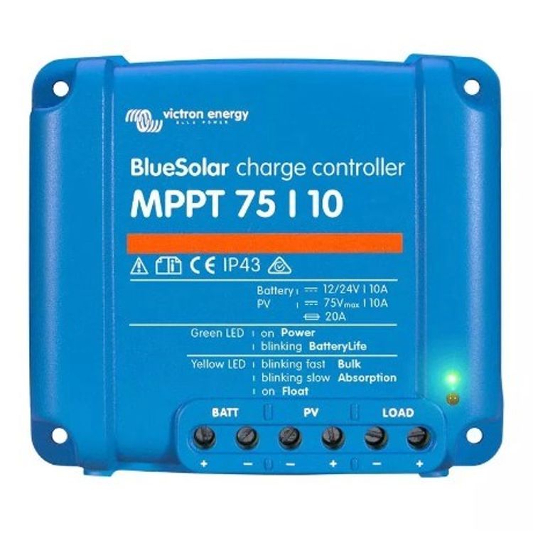 Tootefoto - Victron Energy BlueSolar MPPT 75/10 charge controller (SCC010010050R)