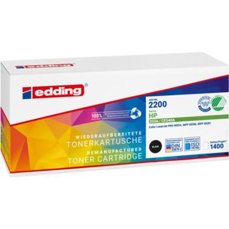 Tootefoto - edding EDD-2200 schwarz Toner (18-2200)