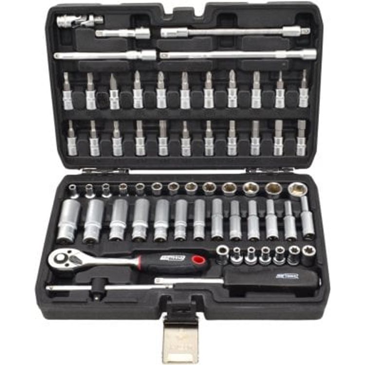 Tootefoto - AWTOOLS 63-piece wrench set 1/4" BLACK LINE