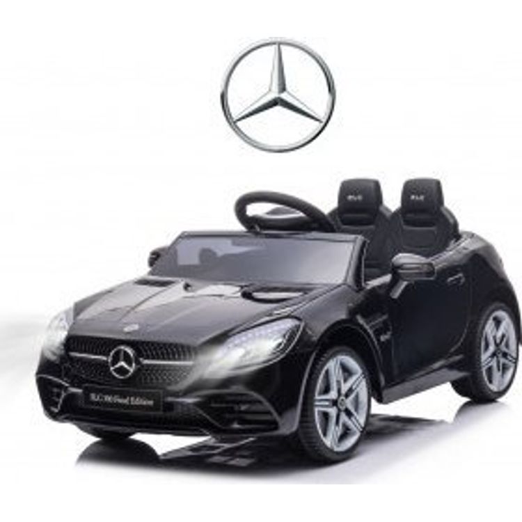 Tootefoto - Mercedes-Benz SLC battery operated vehicle black Milly Mally
