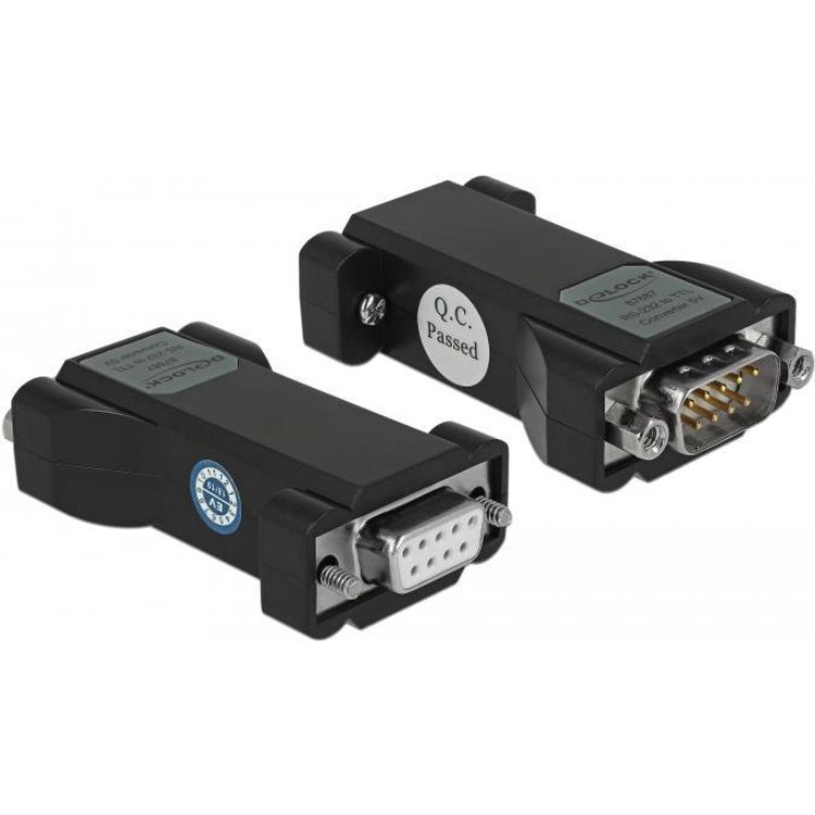 Tootefoto - DeLOCK 87687 kaabli soomuutja TTL / CMOS RS-232 Must