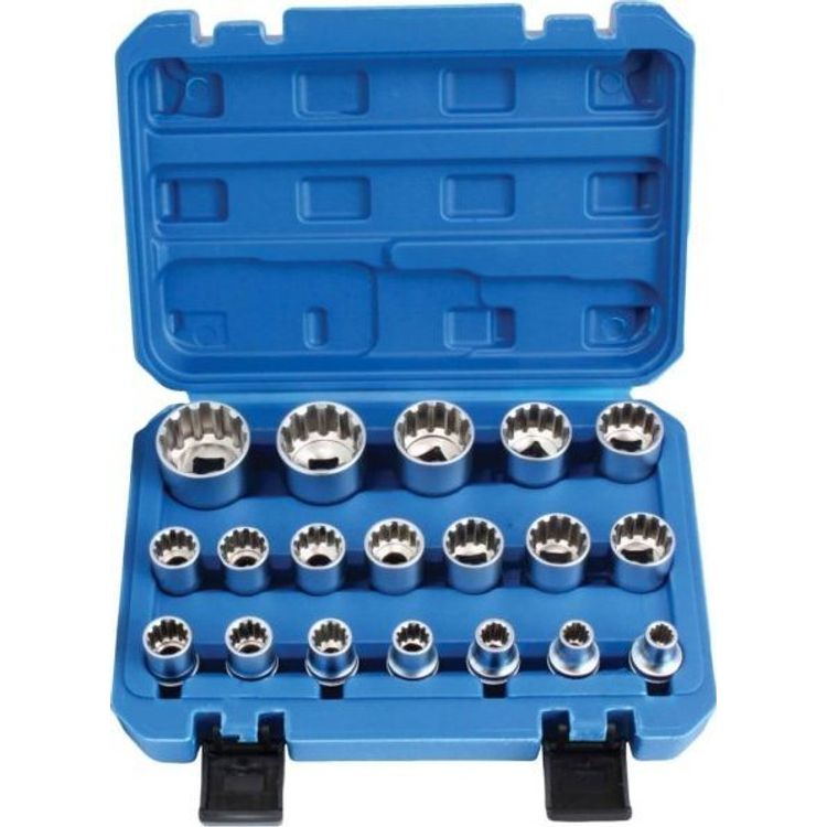 Tootefoto - SATA SATRA PISKIDE KOMPLEKT 12-NURK. VARIO-PLUS 1/2" 19 tk.