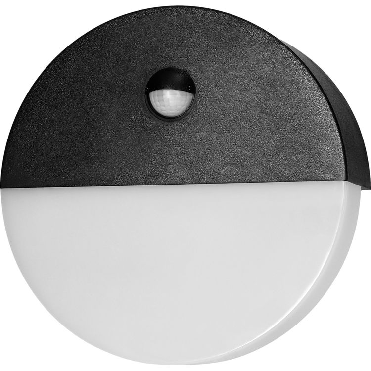 Tootefoto - Orno HALIT LED seinavalgusti 10W, liikumisanduriga aiakinnitus 140 kraadi, 600lm, IP65, 4000K, IK10, must