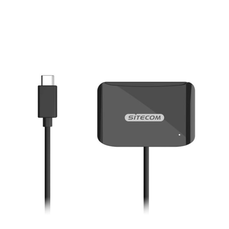 Tootefoto - Sitecom MD-1002 card reader USB 2.0 Type-C Black