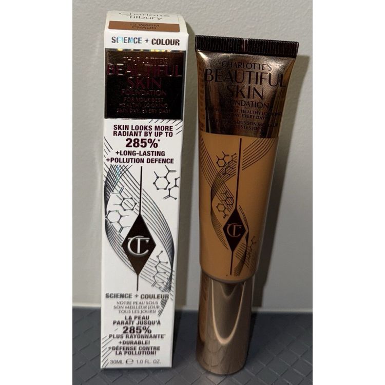Tootefoto - Charlotte Tilbury, Beautiful Skin Science + Colour, Radiant Finish, Liquid Foundation, 13, Warm Chaud, 30 ml For Women