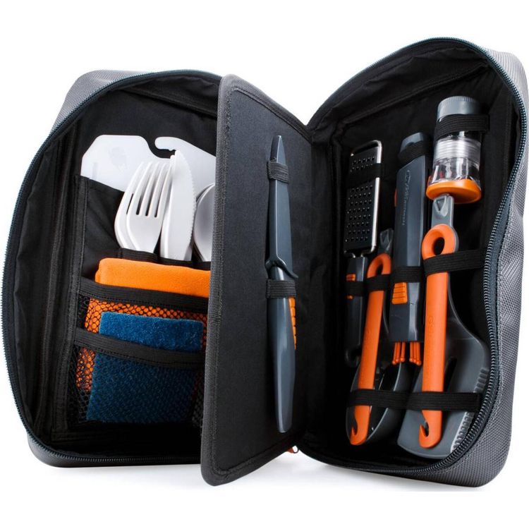 Tootefoto - GSI Outdoors 90104 matka- ja telkimisvahend Atsetaal, Kopol ester, Nailon, Pol et leen Tarberiistade komplekt