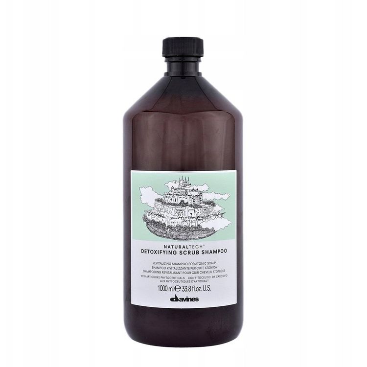 Tootefoto - Davines, Natural Tech, juukse ampoon, detoksikatsiooniks, 1000 ml naistele