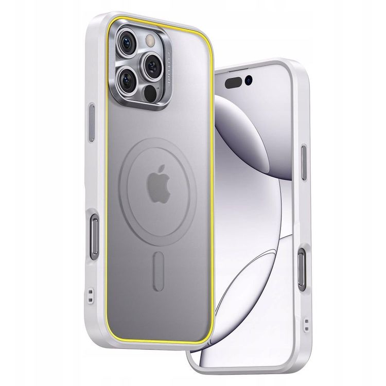 Tootefoto - AOHI AOHi The Future Magarmor iPhone 16 Pro telefoni mbris valge
