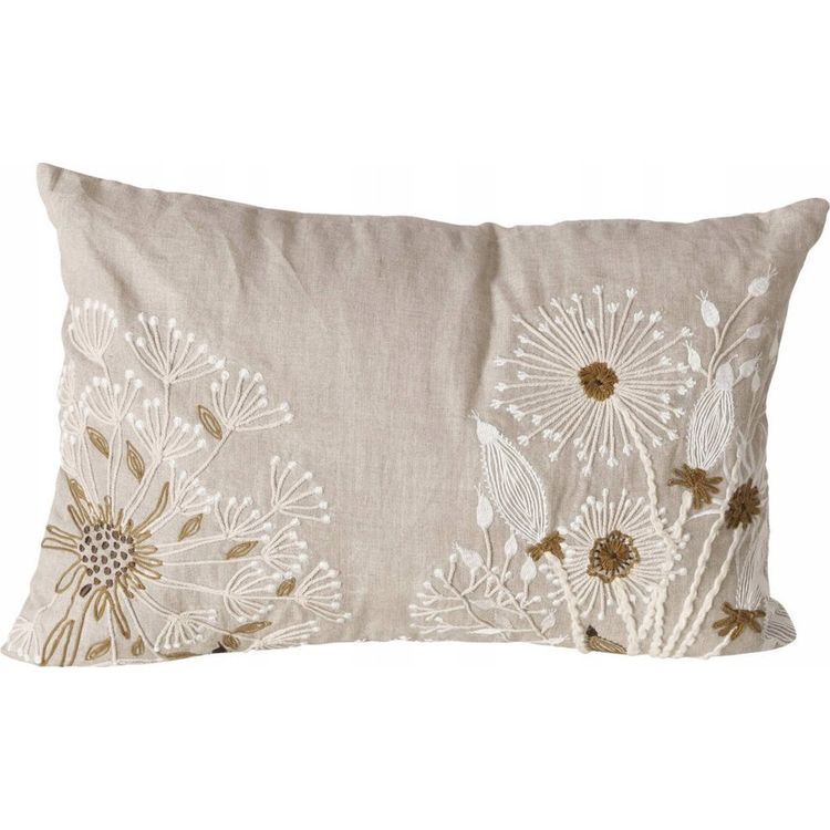 Tootefoto - Boltze Dekoratiivne padi FINNA, lillemustriga, 100% linane