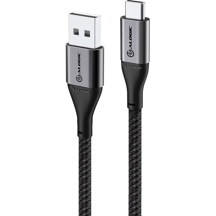 Tootefoto - ALOGIC ULCA2030-SGR USB-kaabel 0,3 m USB 2.0 USB A USB C Hall