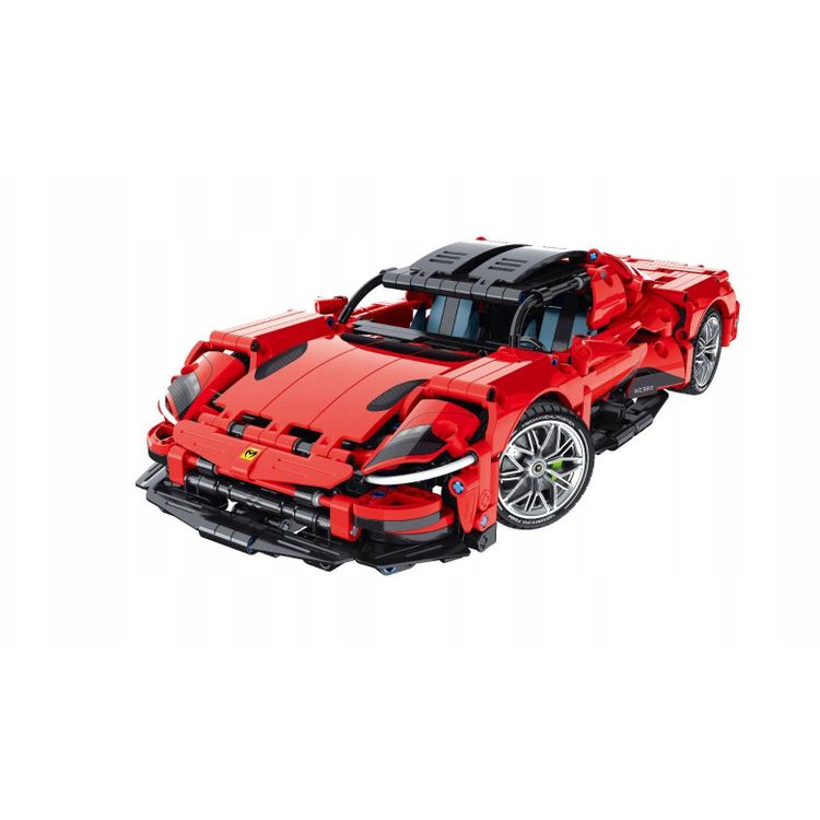 Tootefoto - Klocki techniczne Super Car red