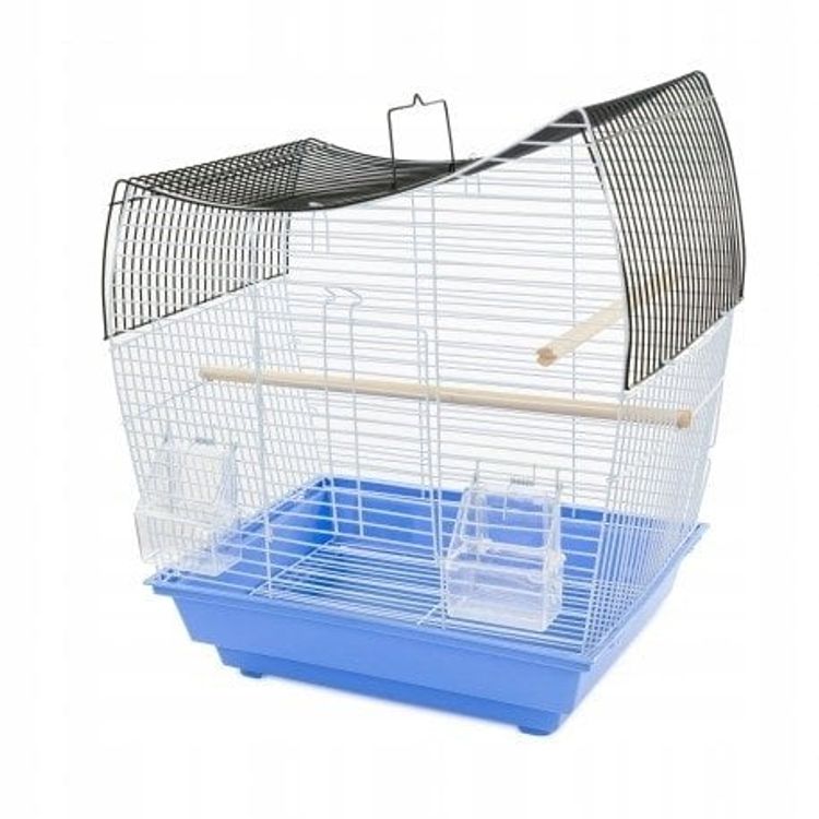 Tootefoto - Panama Pet Bird puur, sinine, must ja sinine traat, m dud. 36 x 28,8 x 46 cm