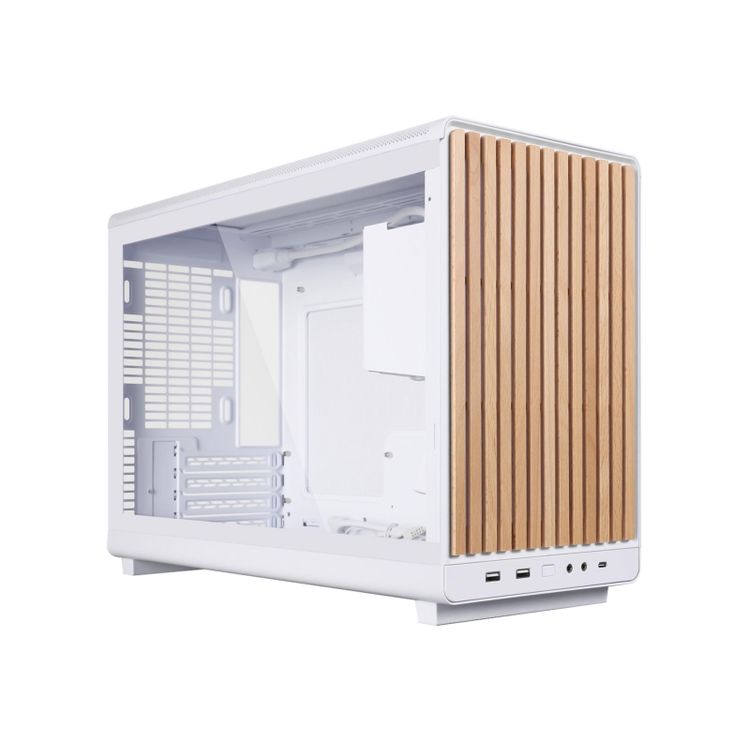 Tootefoto - Lian Li DAN Cases A3 Wood Edition White