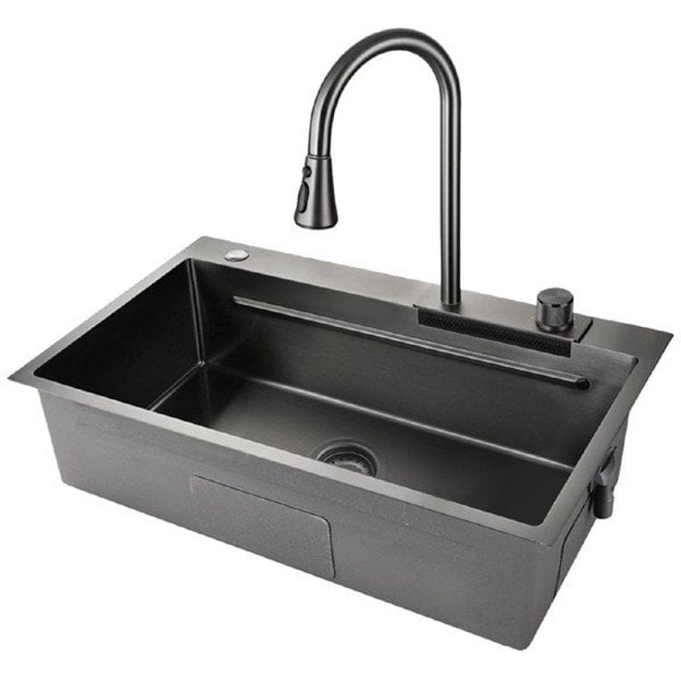 Tootefoto - STAINLESS STEEL SINK+FAUCET MASTERJERO