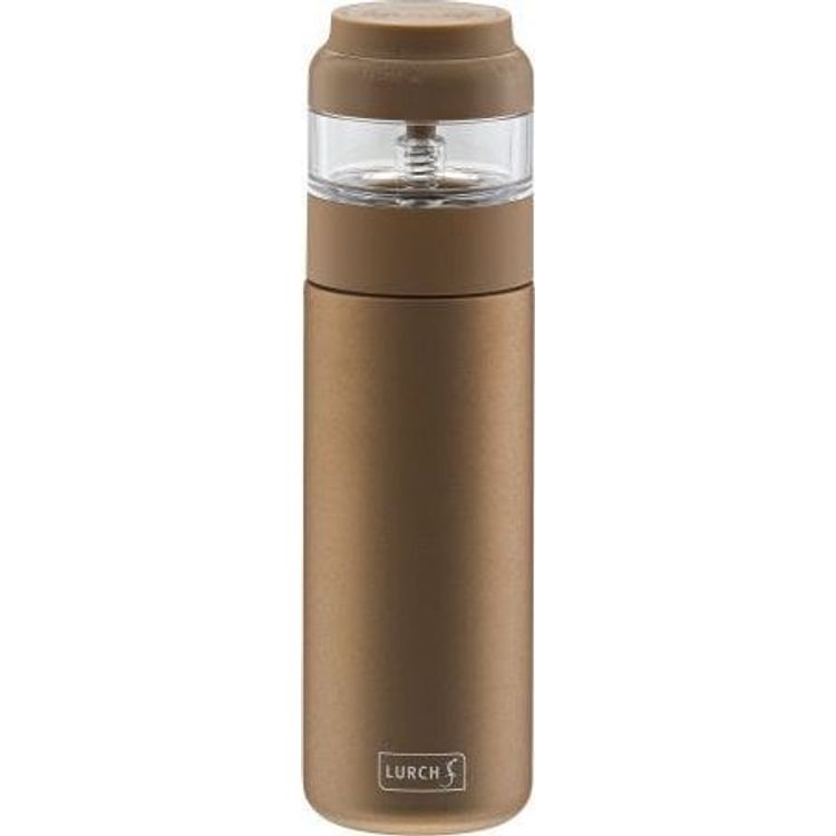 Tootefoto - Lurch Kubek Lurch termiczny z zaparzaczem, stalowy, 0,4 l, br zowy