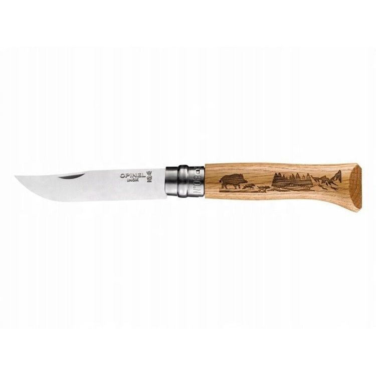 Tootefoto - Opinel Knife Animalia Wild Mets 08 Blister