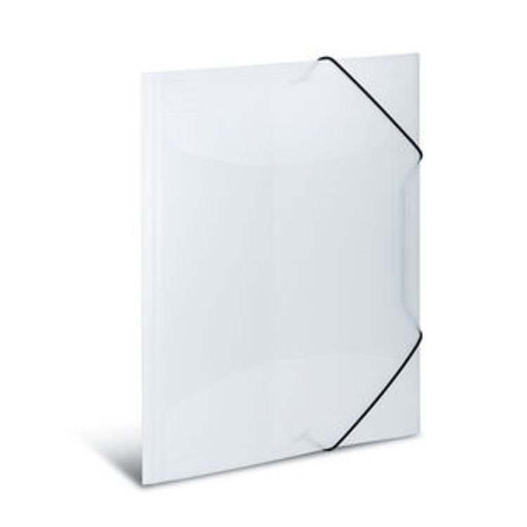 Tootefoto - HERMA 19500 dokumendikaust Pol prop leen (PP) Pooll bipaistev, Valge A4