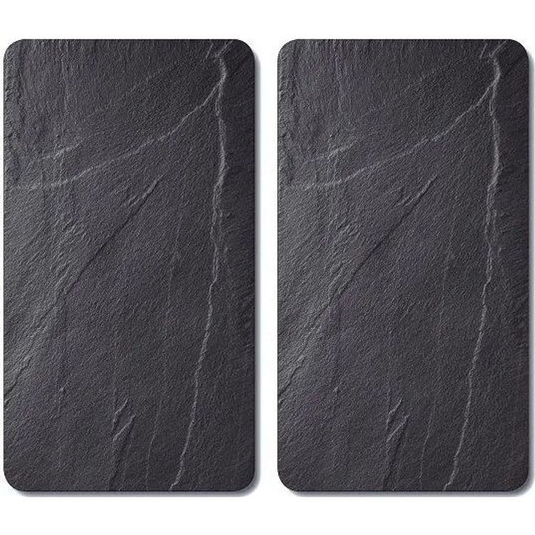 Tootefoto - Kesper l ikelaud Pliidi klaasist kaitseplaadid, komplektis 2 l ikelauda, k gilauad, k gitarvikud, 2 tk, Slate, Kesper