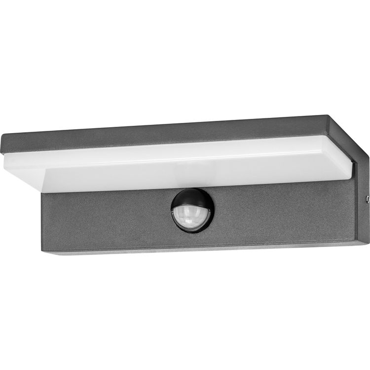 Tootefoto - PACHIRA LED 9W, oprawa ogrodowa z czujnikiem ruchu, 500lm, IP54, 4000K, czarna