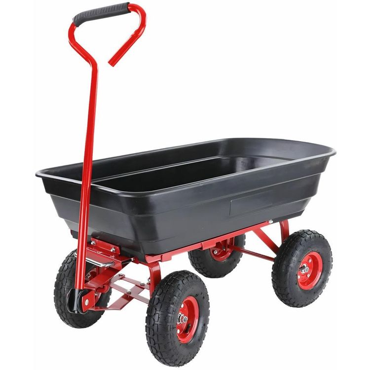 Tootefoto - Awtools Garden Stroller/ 45L Circle Tipper 4