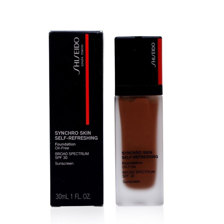 Tootefoto - Shiseido, Synchro Skin isev rskendav, vedel jumestuskreem, 540, mahagon, SPF 30, 30 ml naistele
