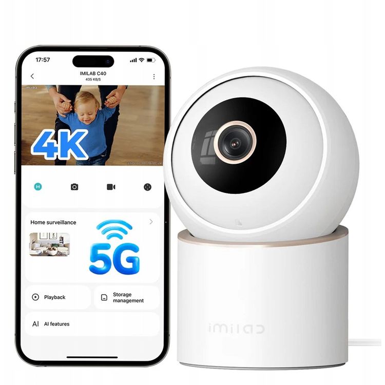 Tootefoto - Imilab C40 kaamera Sise valge