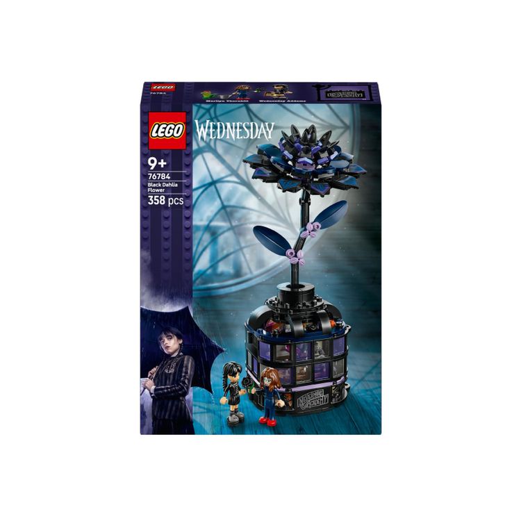 Tootefoto - LEGO Wednesday 76784 Kwiat czarnej dalii
