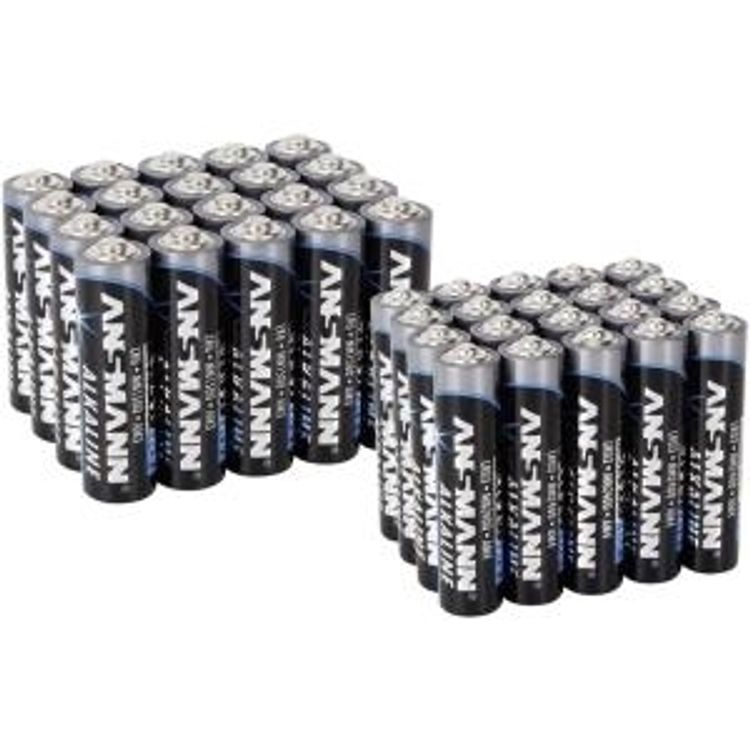 Tootefoto - Ansmann Batterie-Set Micro, Mignon, 40 St. (1520-0003)