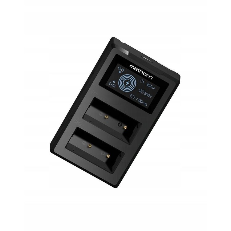 Tootefoto - Mathorn MBC-D113 USB-C Nikon En-El25 kahe kanaliga laadija jaoks