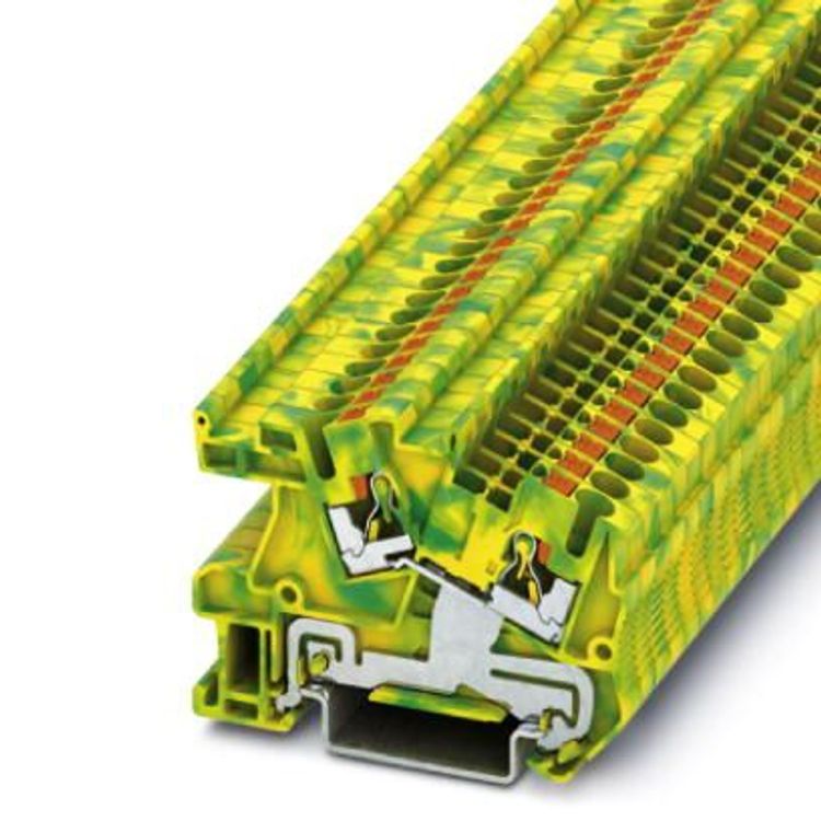 Tootefoto - Phoenix Contact 3213962 terminaliplokk 2 Kollane, Roheline