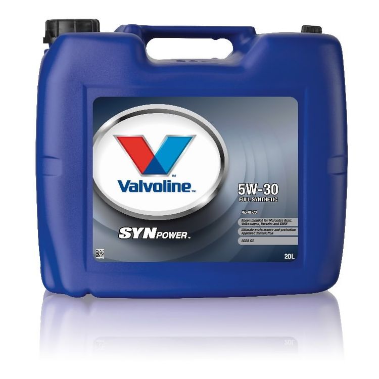 Tootefoto - Mootori li SYNPOWER XL-III C3 5W30 20L, Valvoline