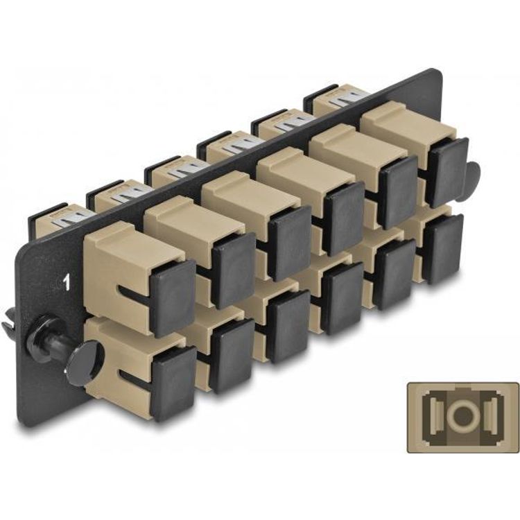 Tootefoto - DeLOCK 66927 kiudoptiline adapter SC/SC 1 tk Bee , Must