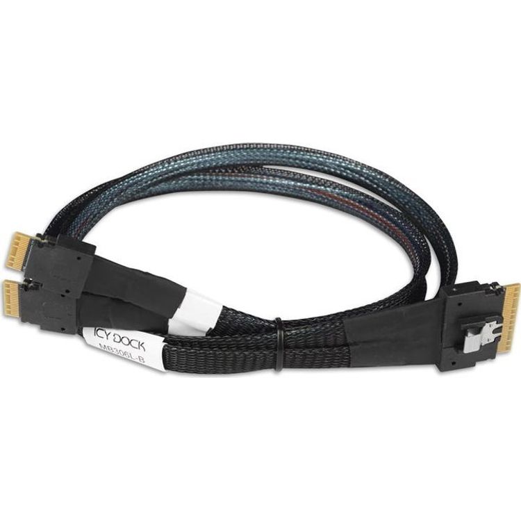Tootefoto - ICY BOX Serial Attached Scsi (Sas) Cable 0.5 M Black
