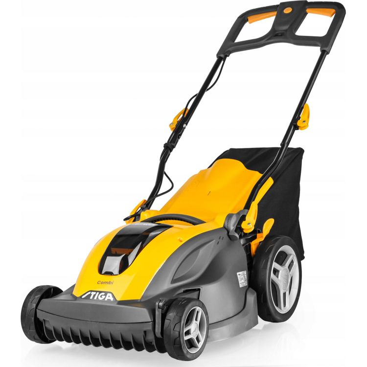 Tootefoto - Stiga COMBI 344e L katav muruniiduk Patarei Must, Kollane